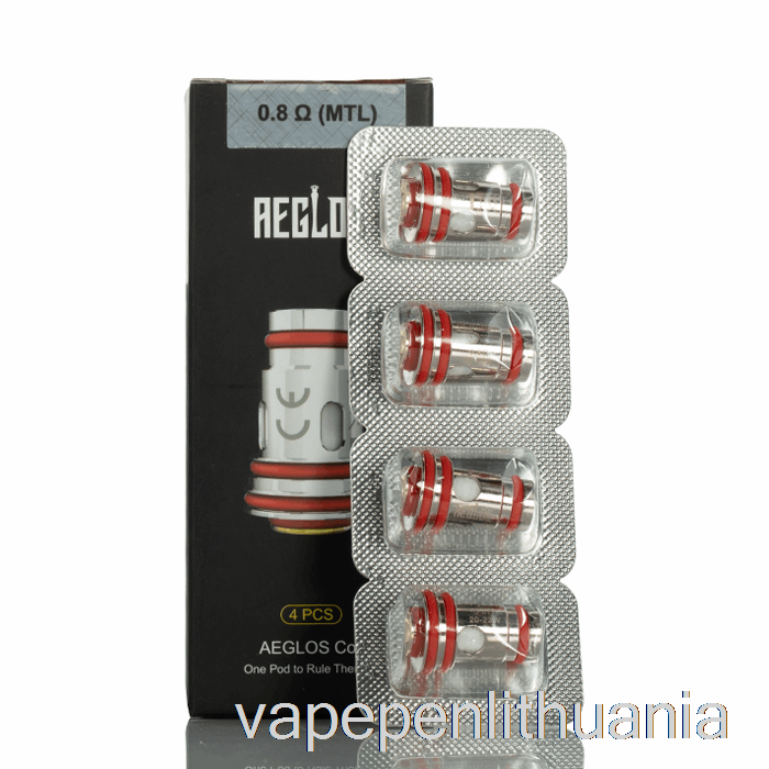 Uwell Aeglos Pakeitimo Ritės 0,8ohm įprastos Ritės Vape Skystis